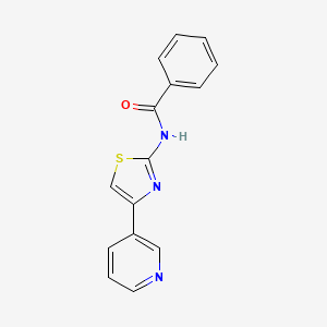 N-(4-(pyridin-3-yl)thiazol-2-yl)benzamide