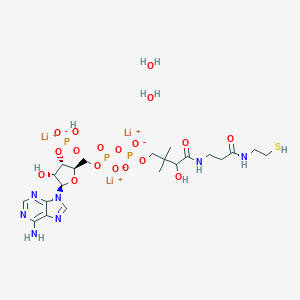 molecular formula C21H37Li3N7O18P3S B024937 Coenzyme A trilithium dihydrate CAS No. 102778-59-6