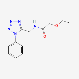 2-ethoxy-N-((1-phenyl-1H-tetrazol-5-yl)methyl)acetamide