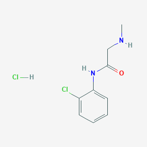 N-(2-chlorophenyl)-2-(methylamino)acetamide hydrochloride