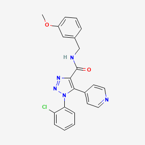 3-({2-[(2,3-dimethylphenyl)amino]-2-oxoethyl}thio)-N-(3-fluorophenyl)[1,2,4]triazolo[4,3-a]pyridine-6-carboxamide