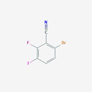 2-Fluoro-3-iodo-6-bromobenzonitrile