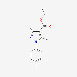 ethyl 3,5-dimethyl-1-(4-methylphenyl)-1H-pyrazole-4-carboxylate