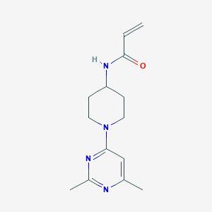 N-[1-(2,6-Dimethylpyrimidin-4-yl)piperidin-4-yl]prop-2-enamide