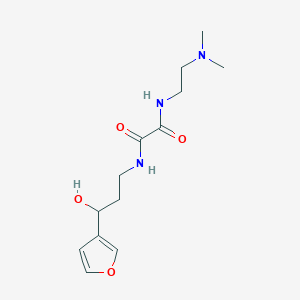 N1-(2-(dimethylamino)ethyl)-N2-(3-(furan-3-yl)-3-hydroxypropyl)oxalamide
