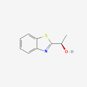 (1R)-1-(1,3-benzothiazol-2-yl)ethan-1-ol