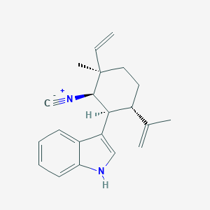 molecular formula C21H24N2 B024944 Hapalindole C CAS No. 101968-71-2