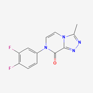 7-(3,4-Difluorophenyl)-3-methyl-[1,2,4]triazolo[4,3-a]pyrazin-8-one