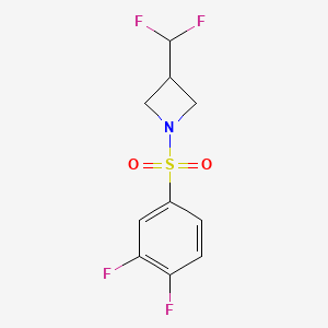 3-(Difluoromethyl)-1-((3,4-difluorophenyl)sulfonyl)azetidine