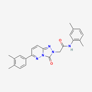 N-(2,5-dimethylphenyl)-2-(6-(3,4-dimethylphenyl)-3-oxo-[1,2,4]triazolo[4,3-b]pyridazin-2(3H)-yl)acetamide