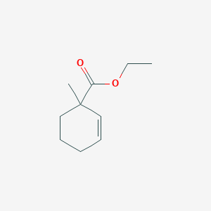 molecular formula C10H16O2 B2494840 ethyl 1-methylcyclohex-2-ene-1-carboxylate CAS No. 49768-04-9