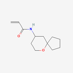 N-(6-Oxaspiro[4.5]decan-9-yl)prop-2-enamide