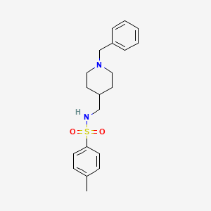 N-((1-benzylpiperidin-4-yl)methyl)-4-methylbenzenesulfonamide