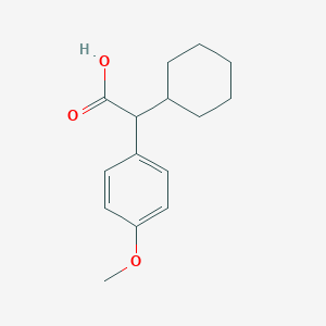2-Cyclohexyl-2-(4-methoxyphenyl)acetic acid