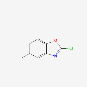 2-Chloro-5,7-dimethyl-1,3-benzoxazole