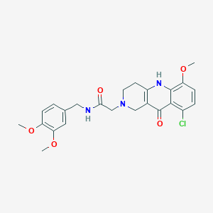 N-{1-[(1-ethyl-1H-pyrazol-3-yl)carbonyl]piperidin-4-yl}-4-methylbenzenesulfonamide