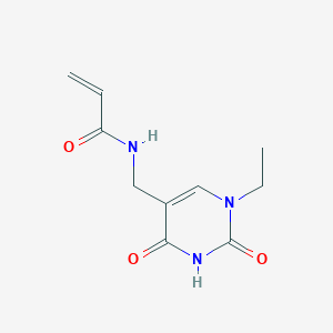 N-[(1-Ethyl-2,4-dioxopyrimidin-5-yl)methyl]prop-2-enamide