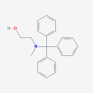molecular formula C22H23NO B249497 2-[Methyl(trityl)amino]ethanol 