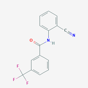 N-(2-cyanophenyl)-3-(trifluoromethyl)benzamide