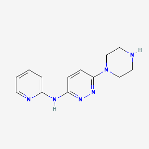 6-(piperazin-1-yl)-N-(pyridin-2-yl)pyridazin-3-amine