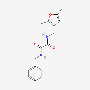 N1-benzyl-N2-((2,5-dimethylfuran-3-yl)methyl)oxalamide