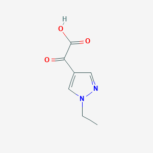 2-(1-ethyl-1H-pyrazol-4-yl)-2-oxoacetic acid