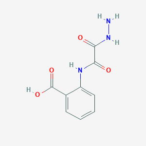 2-{[Hydrazinyl(oxo)acetyl]amino}benzoic acid