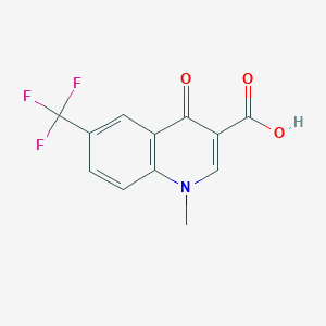 1-Methyl-4-oxo-6-(trifluoromethyl)-1,4-dihydroquinoline-3-carboxylic acid