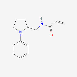 N-[(1-Phenylpyrrolidin-2-yl)methyl]prop-2-enamide