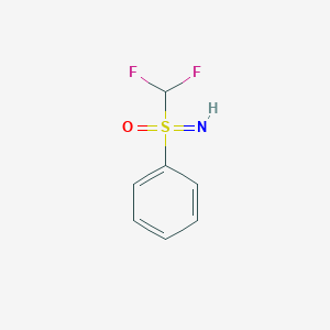 molecular formula C7H7F2NOS B2495253 S-(二氟甲基)-S-苯基亚砜 CAS No. 1333375-53-3