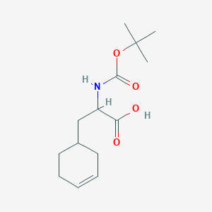 2-((tert-Butoxycarbonyl)amino)-3-(cyclohex-3-en-1-yl)propanoic acid