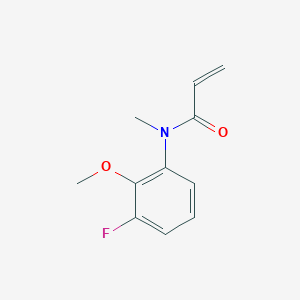 N-(3-Fluoro-2-methoxyphenyl)-N-methylprop-2-enamide
