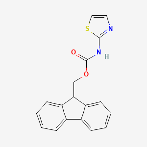 9H-Fluoren-9-ylmethyl 1,3-thiazol-2-ylcarbamate