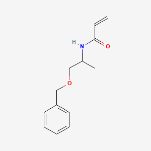 N-[1-(benzyloxy)propan-2-yl]prop-2-enamide