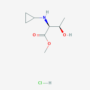methyl (2S,3R)-2-(cyclopropylamino)-3-hydroxybutanoate hydrochloride