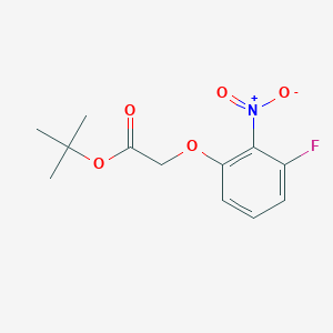 tert-Butyl 2-(3-fluoro-2-nitrophenoxy)acetate