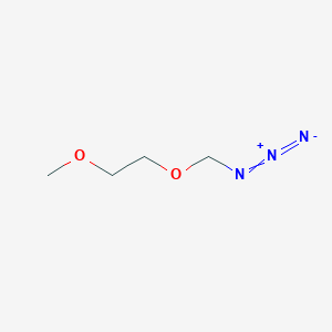 molecular formula C4H9N3O2 B2495723 1-(azidomethoxy)-2-methoxyethane CAS No. 155931-87-6