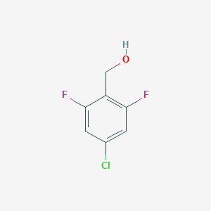 B2495815 (4-Chloro-2,6-difluorophenyl)methanol CAS No. 252004-50-5; 288154-93-8