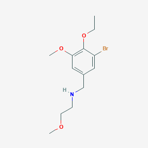 N-(3-bromo-4-ethoxy-5-methoxybenzyl)-2-methoxyethanamine