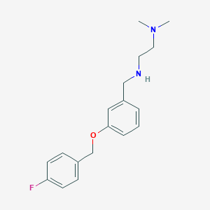 N-[2-(dimethylamino)ethyl]-N-{3-[(4-fluorobenzyl)oxy]benzyl}amine