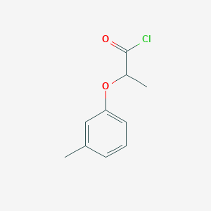 molecular formula C10H11ClO2 B2495993 2-(3-Methylphenoxy)propanoyl chloride CAS No. 26583-49-3
