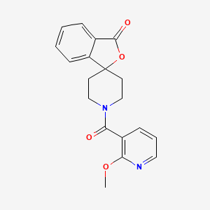 1'-(2-methoxynicotinoyl)-3H-spiro[isobenzofuran-1,4'-piperidin]-3-one
