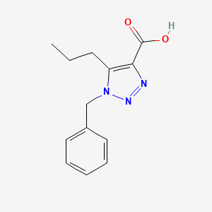 1-benzyl-5-propyl-1H-1,2,3-triazole-4-carboxylic acid