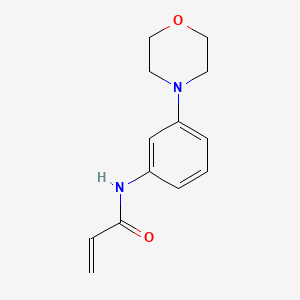 molecular formula C13H16N2O2 B2496228 N-(3-Morpholinophenyl)acrylamide CAS No. 2175508-09-3