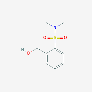 2-(hydroxymethyl)-N,N-dimethylbenzene-1-sulfonamide