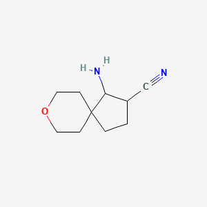 4-Amino-8-oxaspiro[4.5]decane-3-carbonitrile