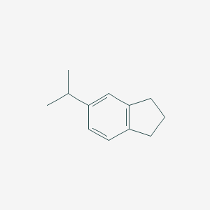 molecular formula C12H16 B024969 5-Isopropyl-2,3-dihydro-1H-indene CAS No. 104851-39-0