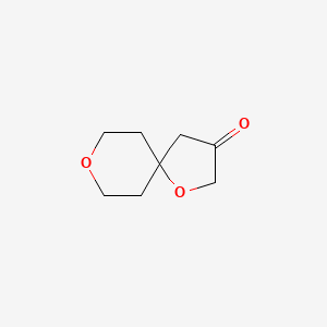molecular formula C8H12O3 B2497182 1,8-Dioxaspiro[4.5]decan-3-one CAS No. 1331825-53-6