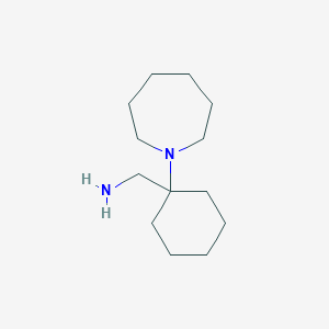 (1-Azepan-1-ylcyclohexyl)methylamine