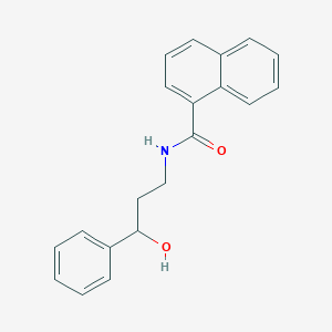 N-(3-hydroxy-3-phenylpropyl)-1-naphthamide
